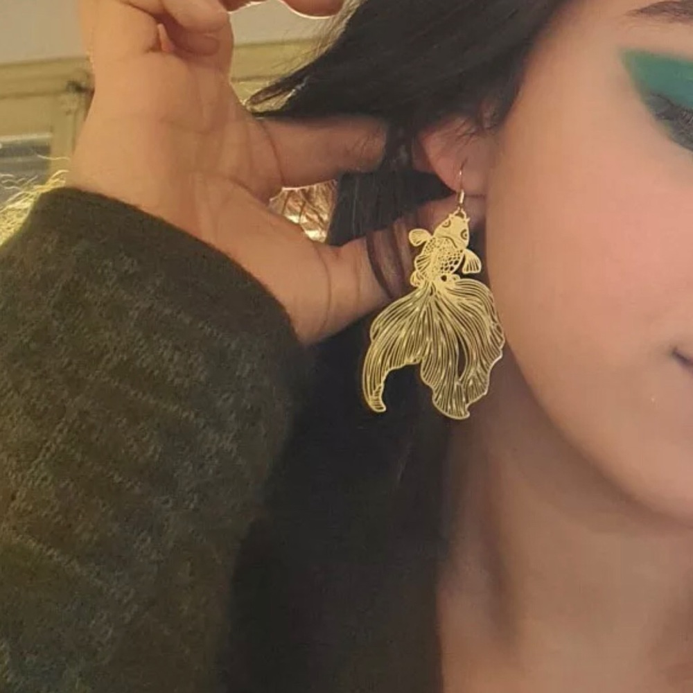 Koi Fish Earrings.